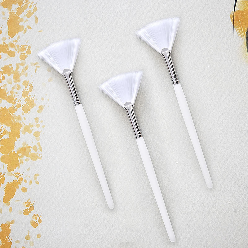 Fireflies DIY mask brush set Soft applicator brush Makeup tools include soft fan brush Acid applicator brush 240715