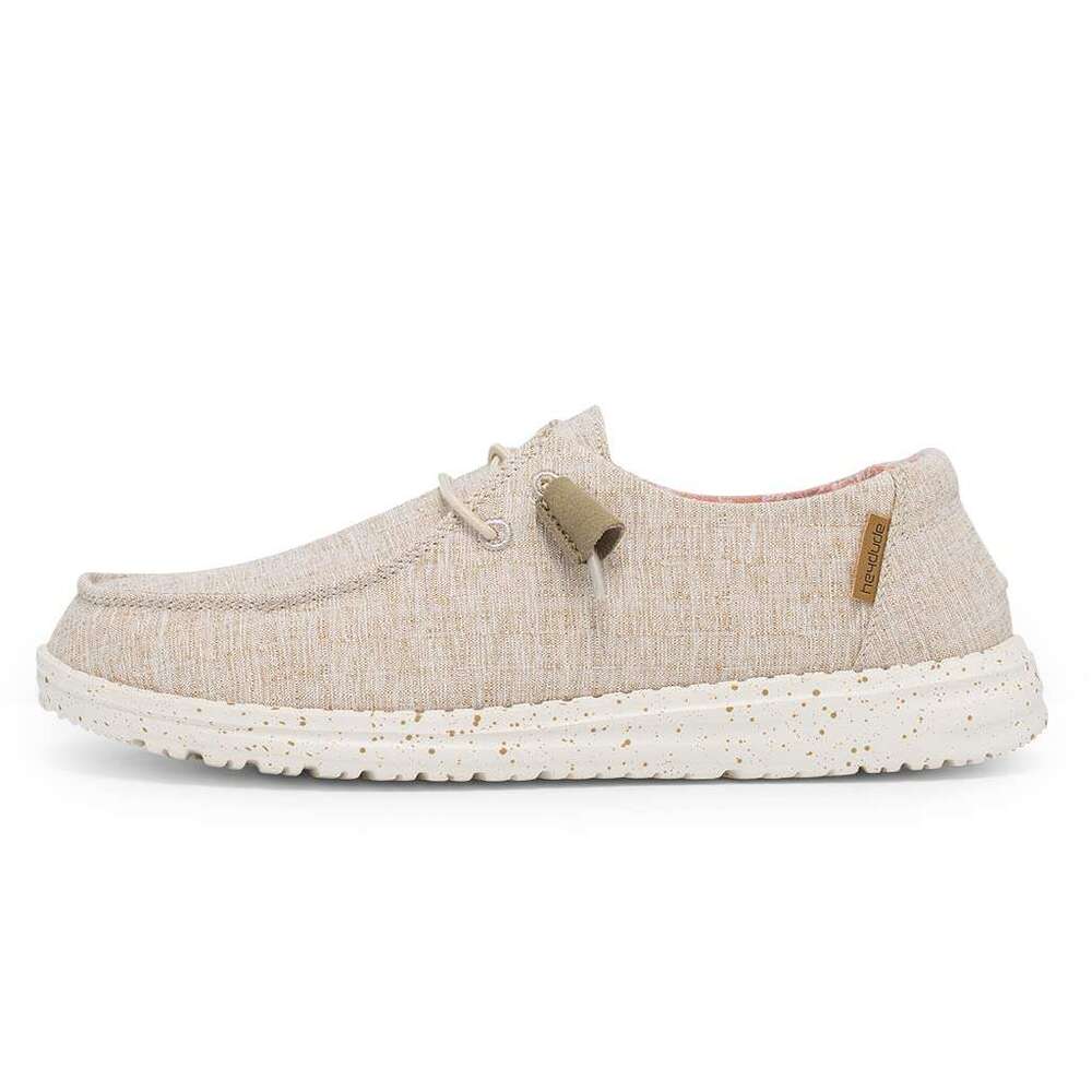 Chambray Lace-Up Loafers Hey Wendy Shoes for Men & Women | Ultra-Light Casual Sneakers