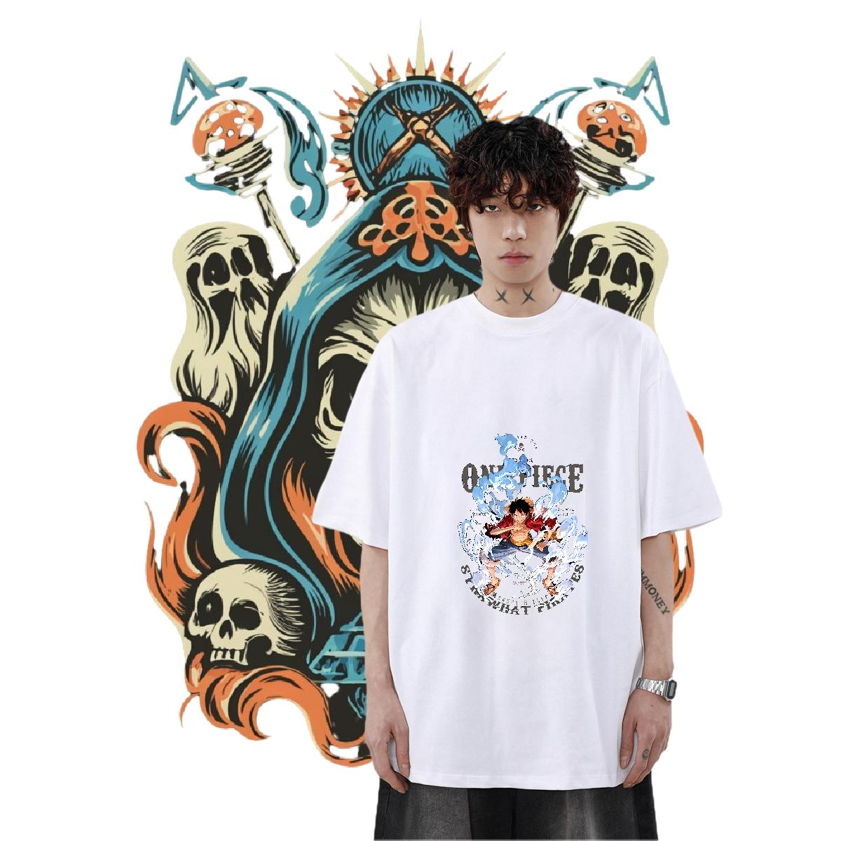 Loose Fit T Shirt For Man Home Outdoor Crew Neck Cotton Breathable Men Tshirts Custom Custom Print Oversized Wear