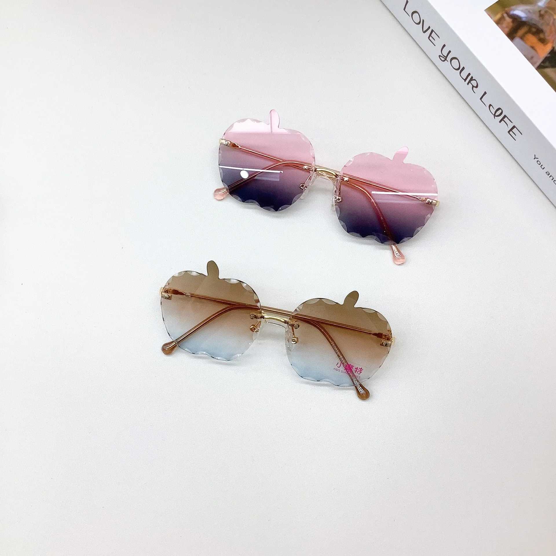 Sunglasses New Childrens Sunglasses Fashion Sun Protection UV Protection Baby Glasses Korean Edition Childrens Glasses Tide