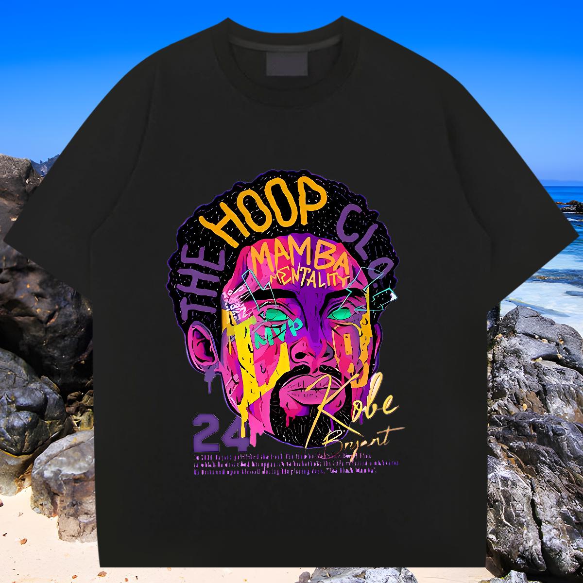 2024 New T-Shirts Oversized High Street Hip Hop Couples T Shirts Breathable Short Sleeve Cool Design