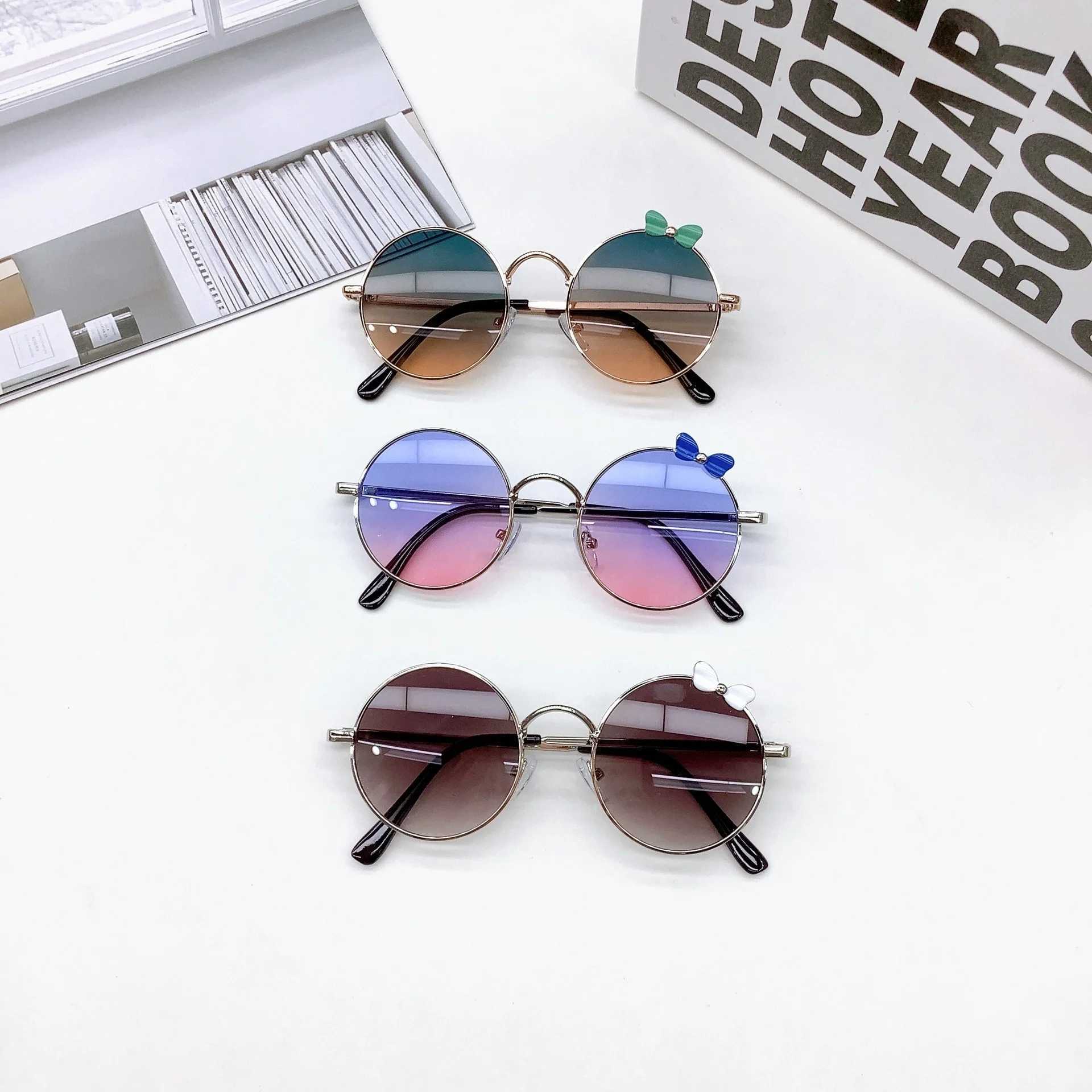 Sunglasses New Childrens Sunglasses Fashionable Sun Protection UV Protection Sunglasses Baby Glasses Tide