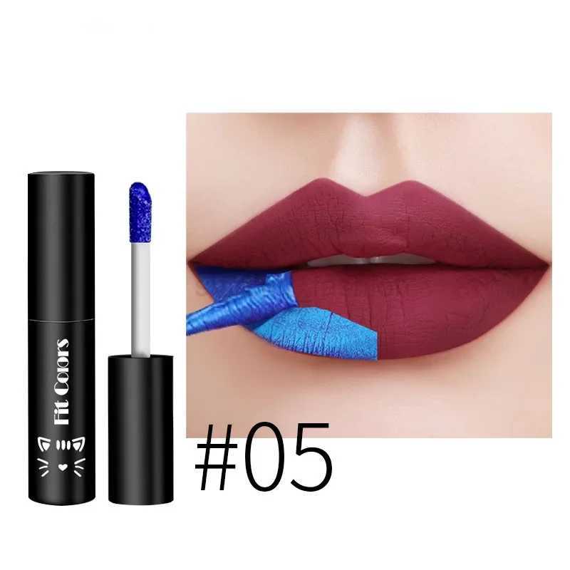 5 Colors Peel Off Lip Gloss Amazing Non-Stick Cup Matte Velvet Liquid Lipstick Waterproof Lasting Tear-Off Red Lip Tint MakeupCL240716