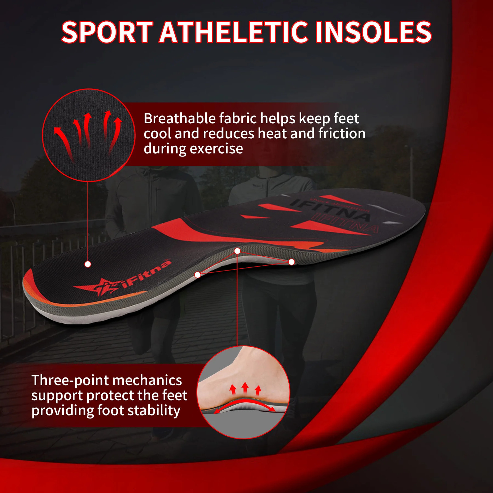 Flat foot orthopedic PU endoscope arch support plant charm mens sports shoes Orthopedic endoscope plant work boots inserted 240704