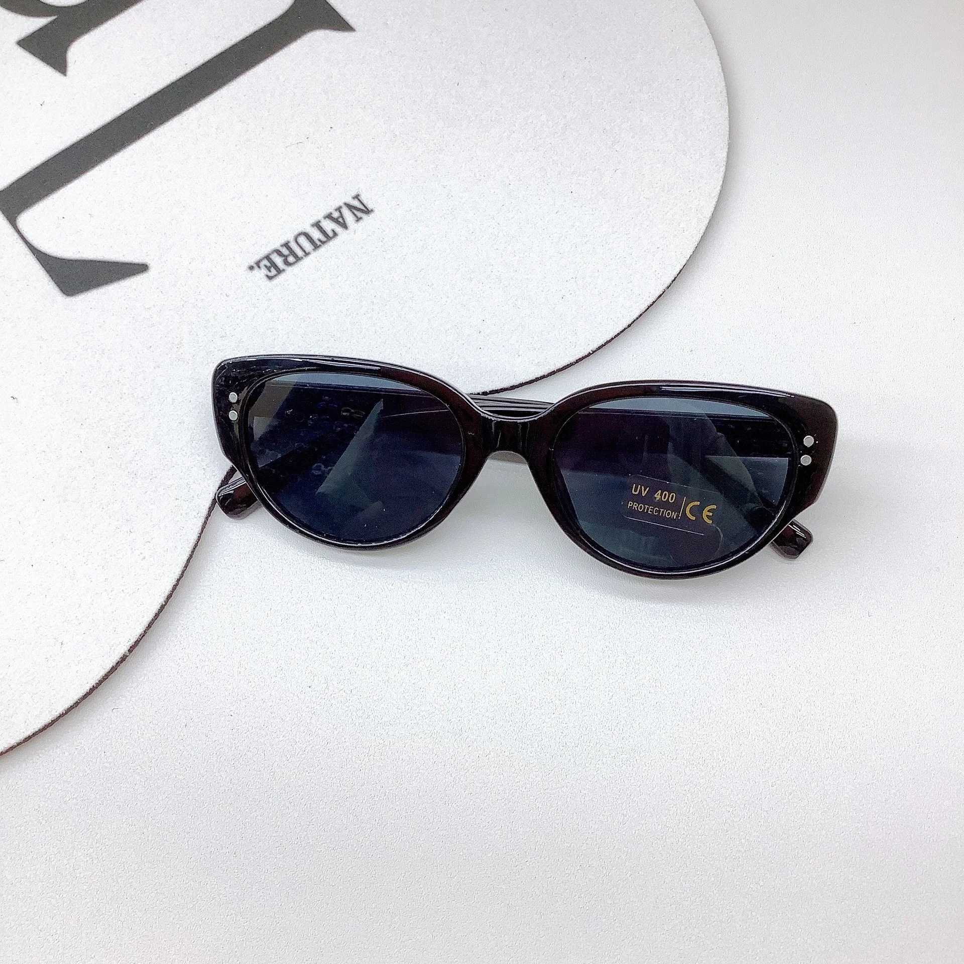 Sunglasses New Childrens Sunglasses Fashion Cute Boys and Girls Sunglasses Trend Baby Sunshade and UV Protection Glasses