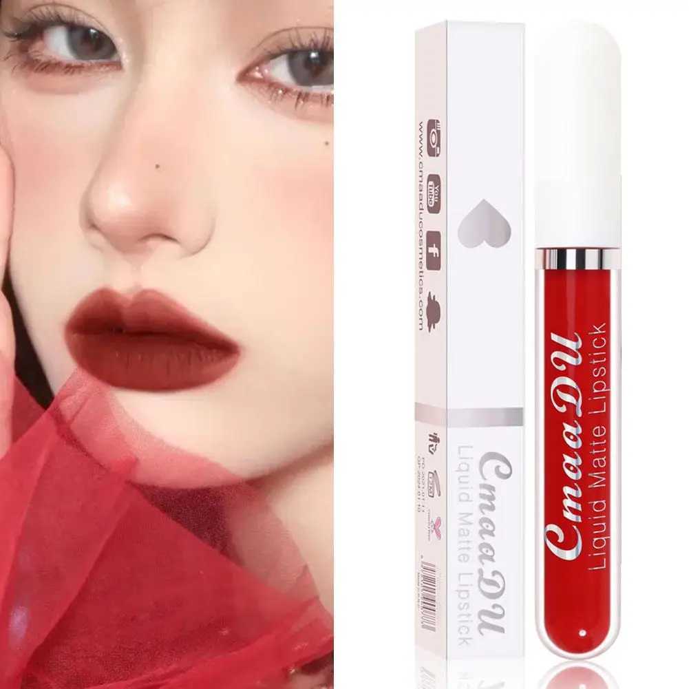 Cmaadu 18 color waterproof liquid lipstick matte velvet lipstick gloss lipstick W241101