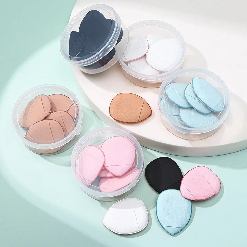 3 mini finger puff set professional cosmetic pad puff concealer basic details puff cosmetic sponge beauty tool 240715