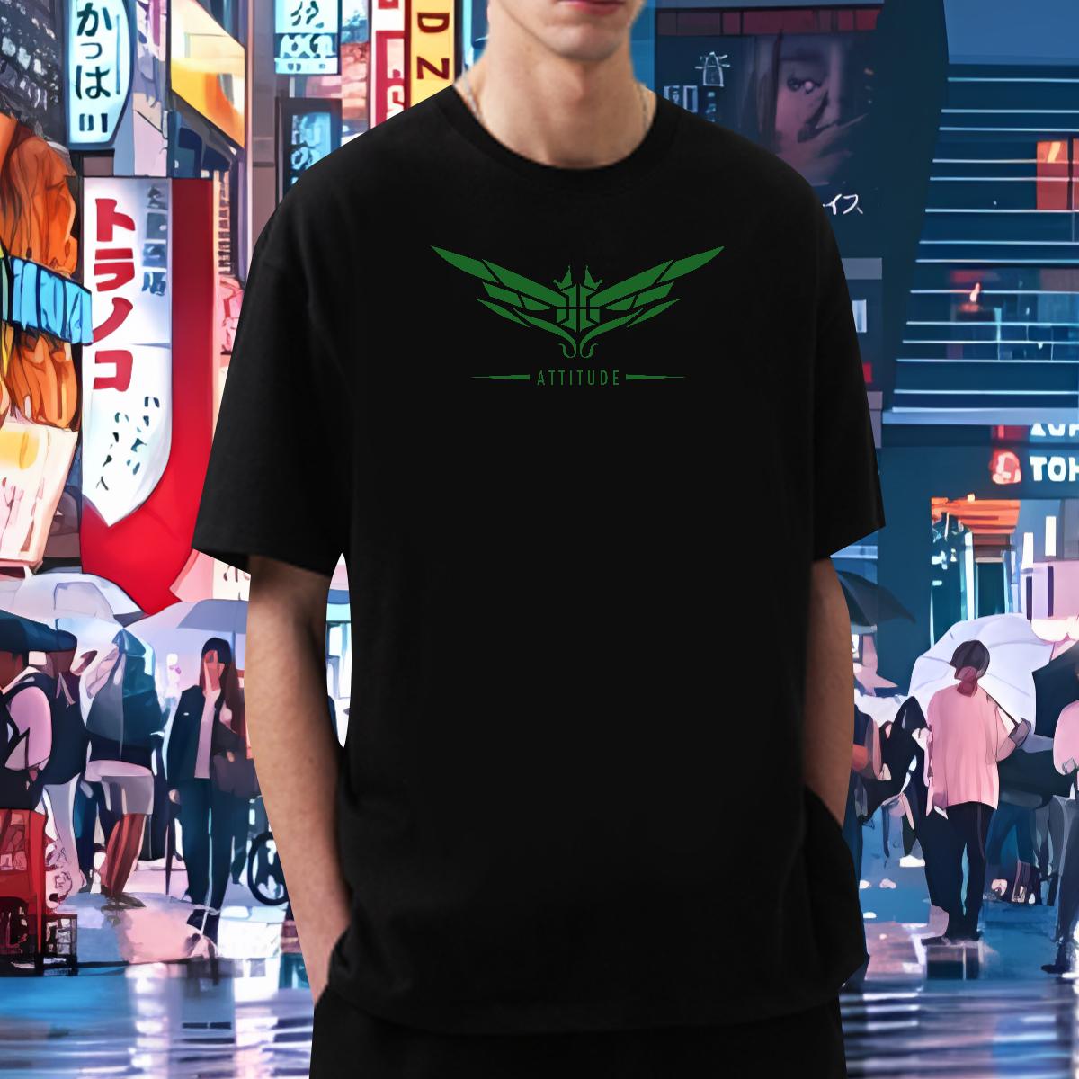 Fashion T shirt Wing 230g 100% Cotton Oversized 4XL Street Casual Tshirt for Man Woman Short sleeve Cotton Soft 5A