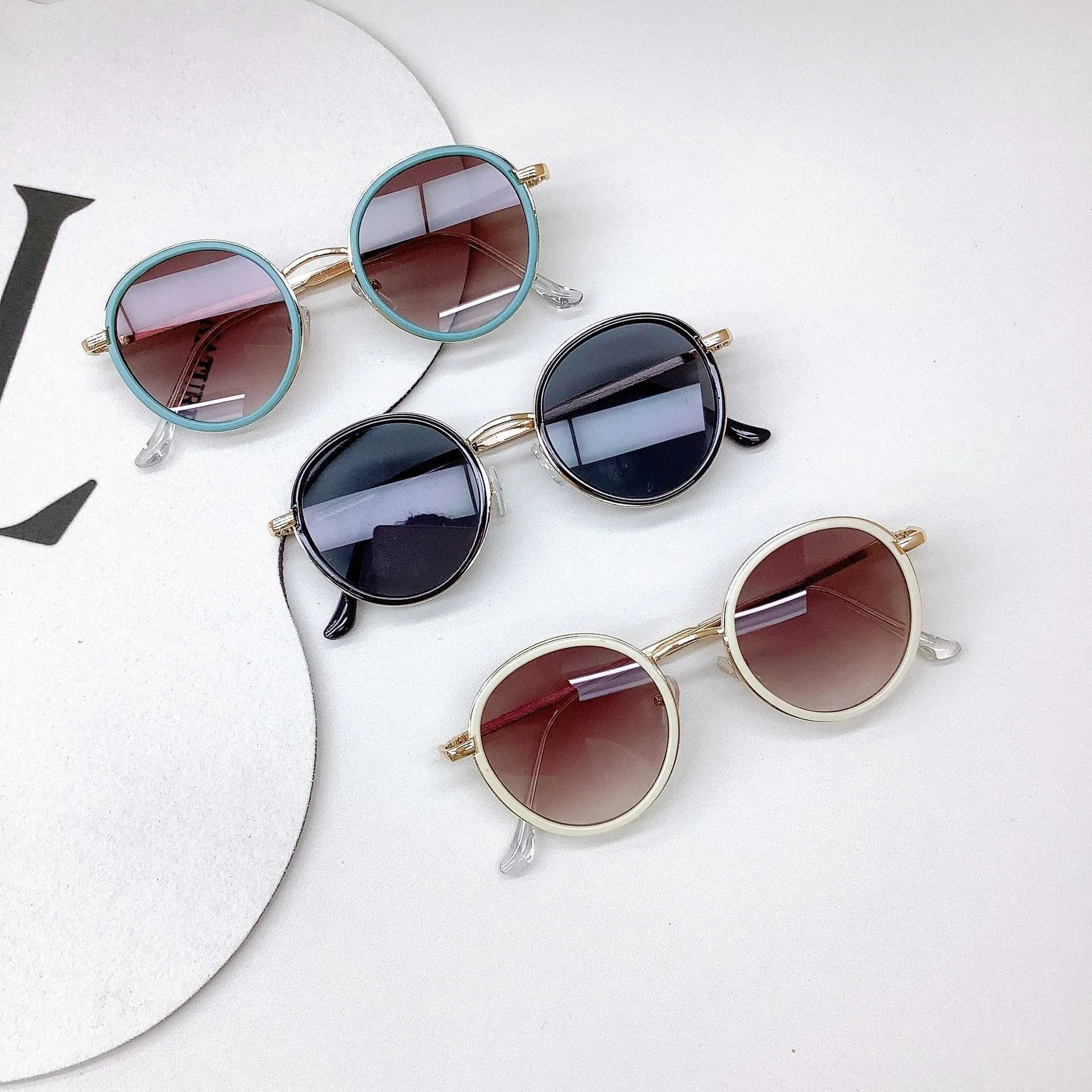 Sunglasses Fashionable childrens sunglasses cute baby sunglasses sun protection sun shading concave shape wear with childrens