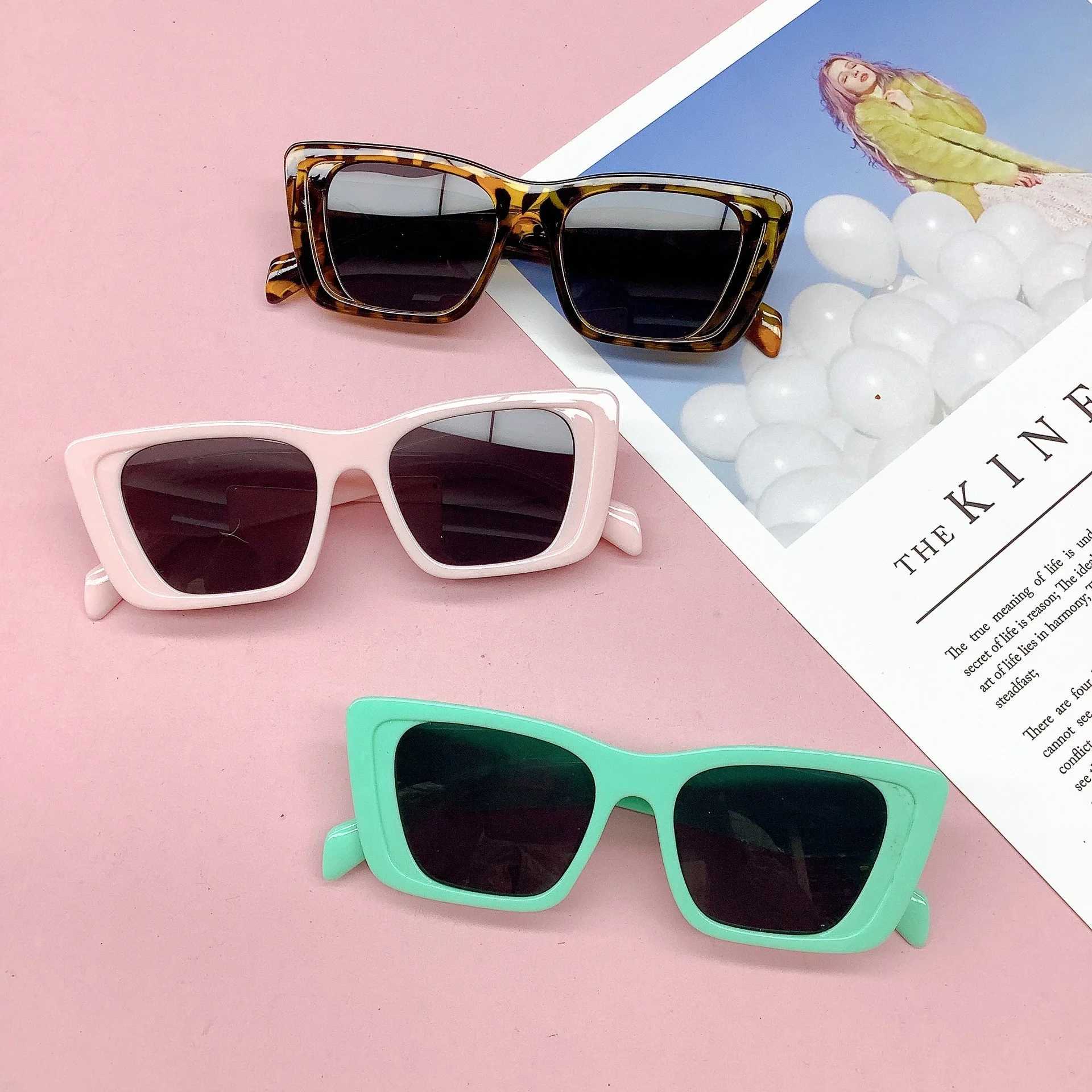 Sunglasses Childrens sunglasses with anti-ultraviolet for travel Fashion trend Boys and girls Baby sunglasses