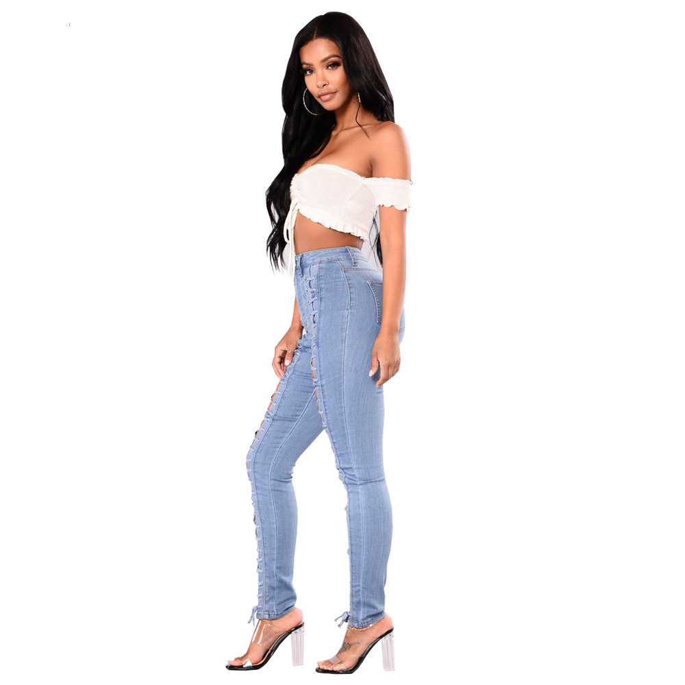 Hot Sales New Arrivals Custom Plus Size Pants & Skinny Jean Women's Jeans