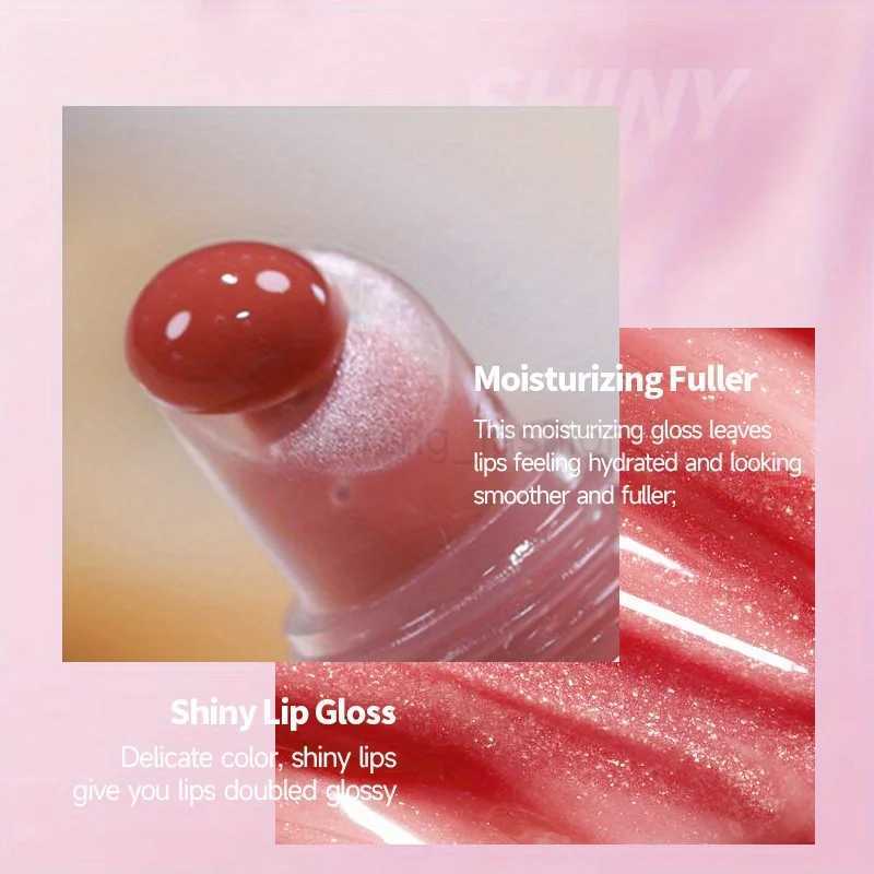 Shimmer Lip Oil Tinted For Fuller Lip Effect Collagen Lip Gloss Moisturizing Lip Care Extreme Volume Lip Essence Lips EnhancerCL240716