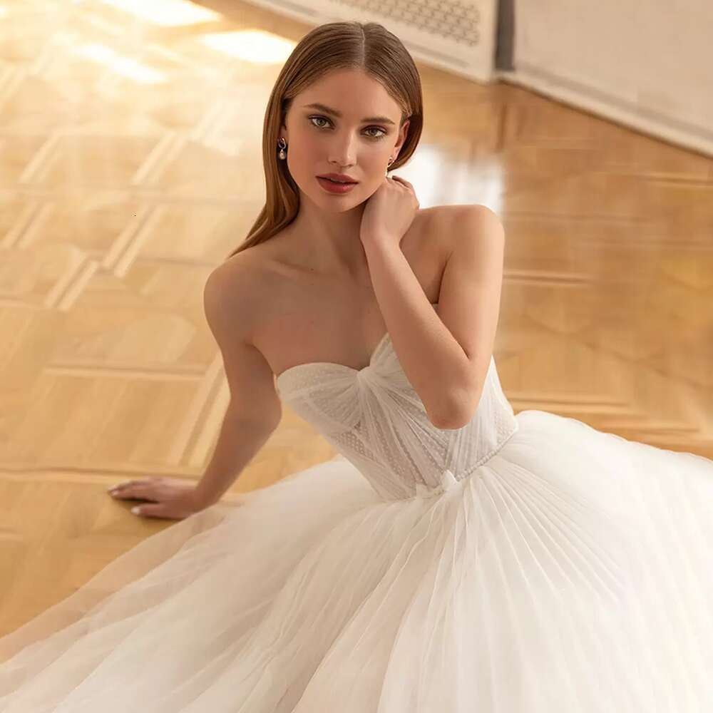 Sweetheart Lovedress Short Wedding Dresses Sleeveless Mid Calf Tulle Simple A E Bride Gowns Backless Zipper Vestido De Novia
