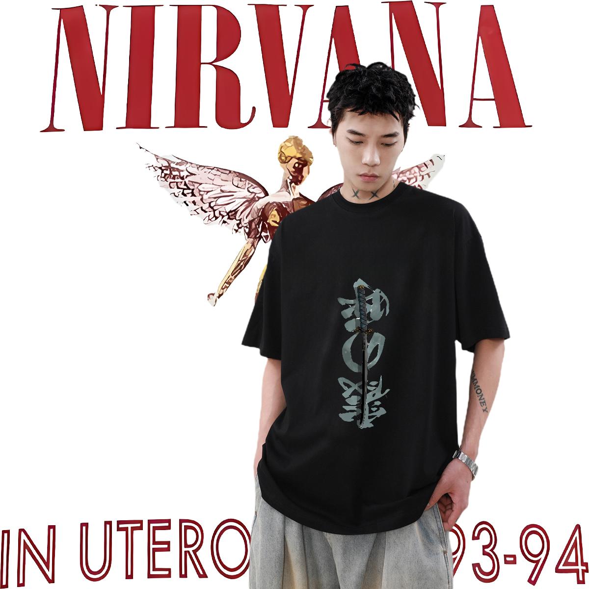 Customized T-Shirts for Men Plus Size Cartoon Street Men Tops Tees Cotton Breathable Short Sleeve Comfortable