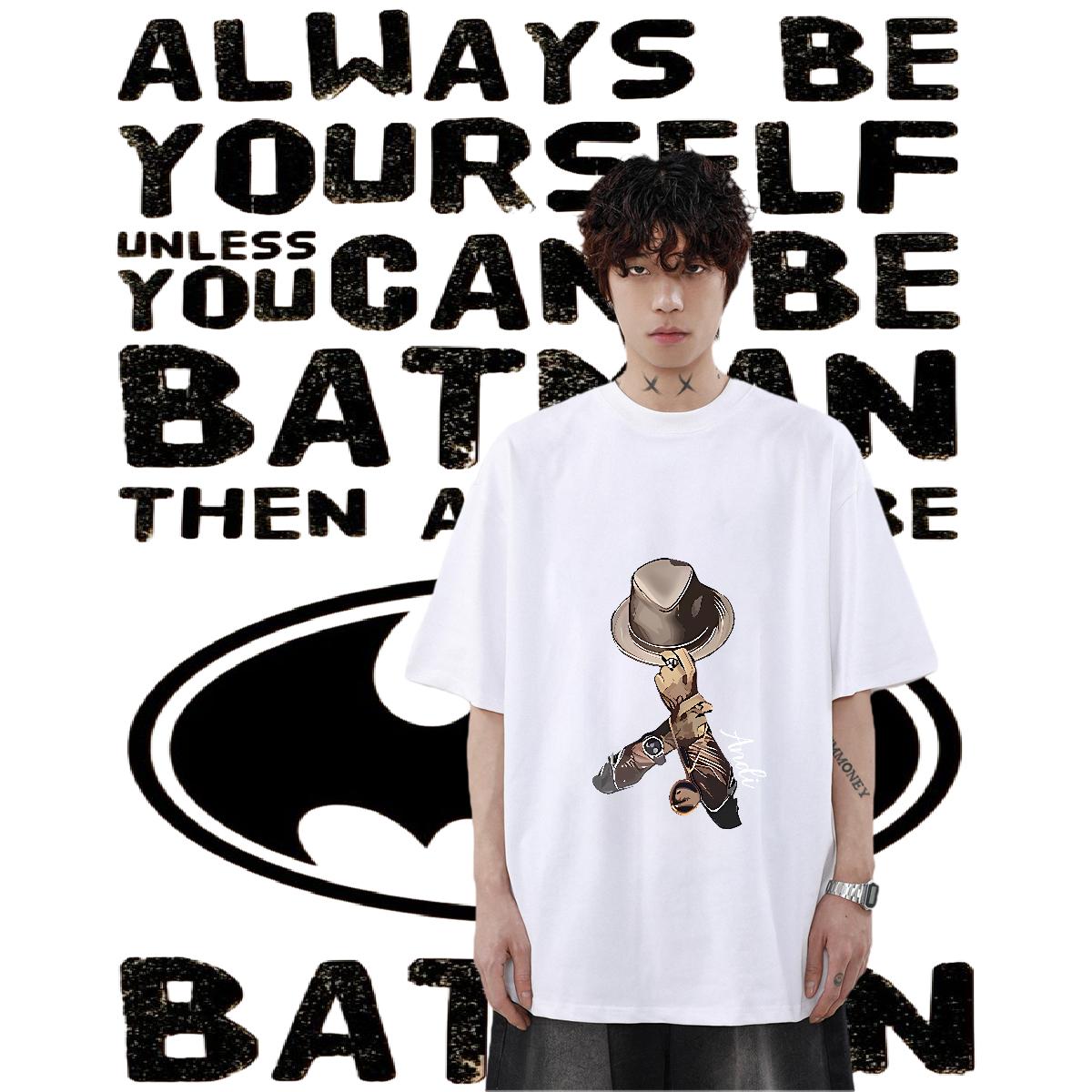 2024 DIY T shirt DIY Logo Men Clothes T-Shirt Anime Printing Street 180g Cotton High Quality Tops Shirt