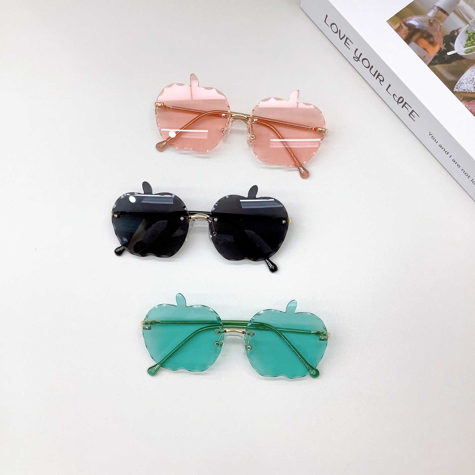 Sunglasses New Childrens Sunglasses Fashion Sun Protection UV Protection Baby Glasses Korean Edition Childrens Glasses Tide