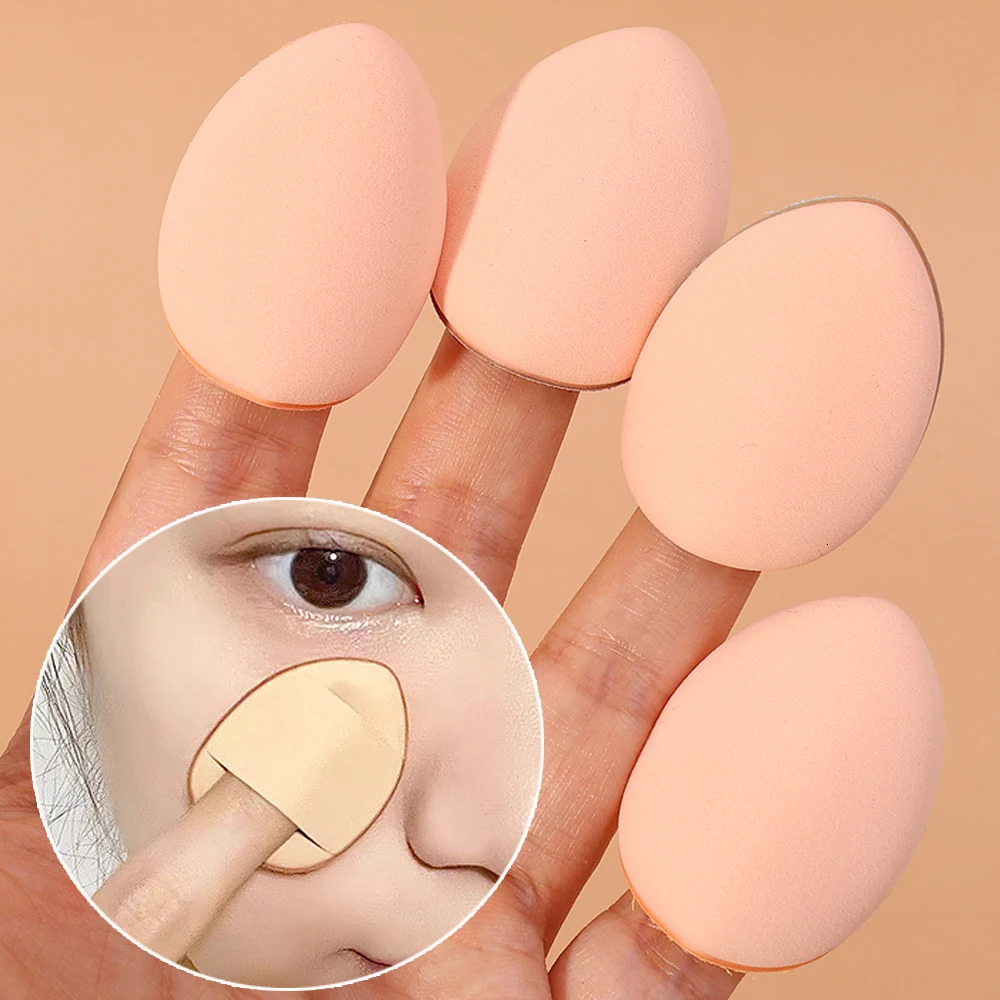 Mini powder puff makeup sponge concealer basic makeup air cushion makeup sponge finger powder puff detailed makeup tools 240715