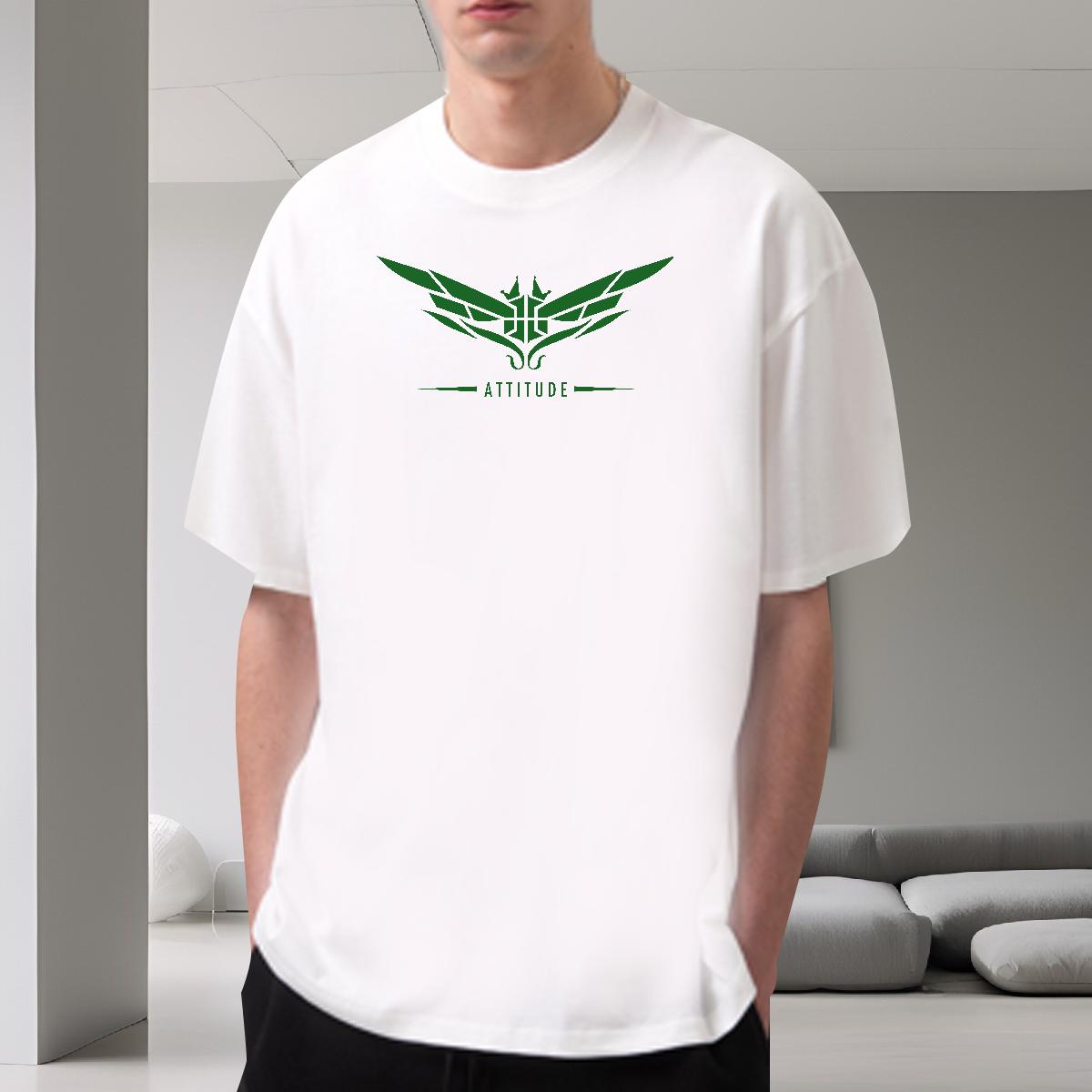 DIY T shirt KOREAN 230g Cotton Floral Print Men Tshirts Home Outdoor Cotton O Neck Short Sleeves 5A Polos