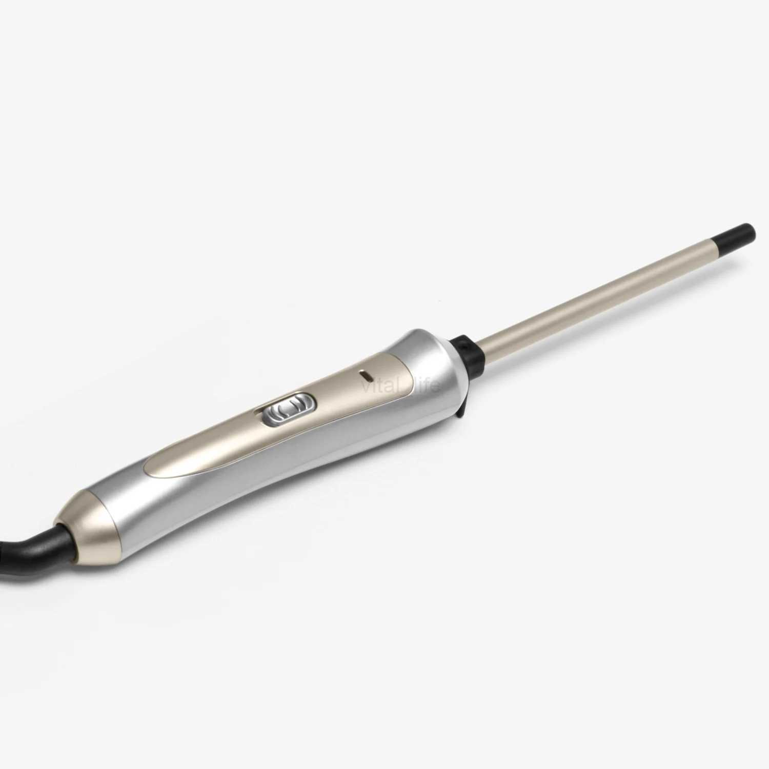 Hair Curler Ceramic 7mm Hair Curling Wand Small Hair Deep Curly Hair Curlers Rollers Curling Iron Rotating 360 DegreeCL240716