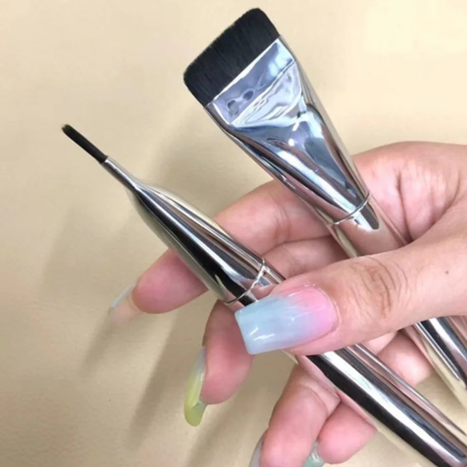 Ultra thin foundation make-up brush soft hair ultra-thin contour brush BB cream mixer mixed foundation make-up makeup brush 240715