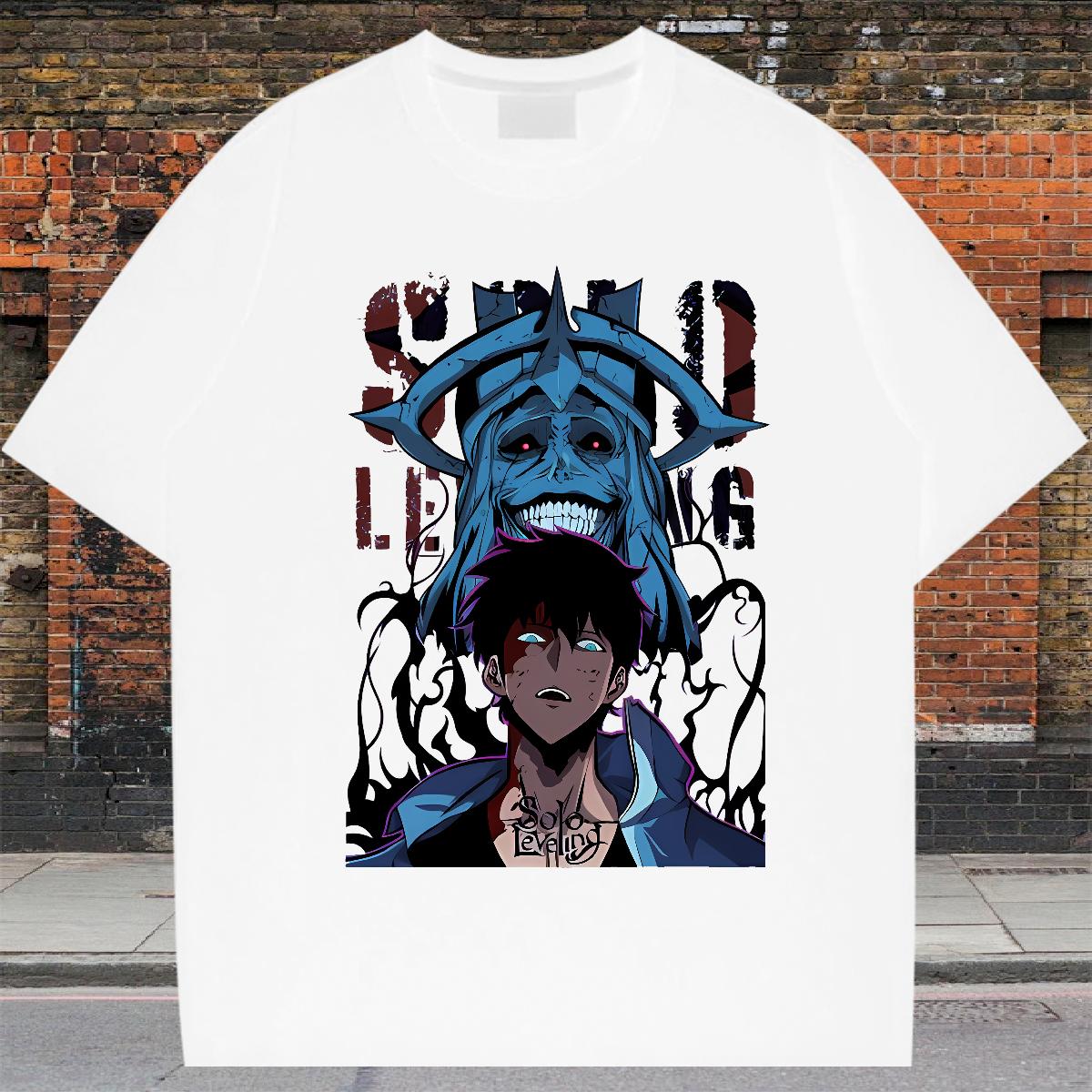 High Quality Men T Shirts fashion 230g Cotton Hip Hop Street Breathable Crew Neck Couples T Shirts 2024 Anime Clothings