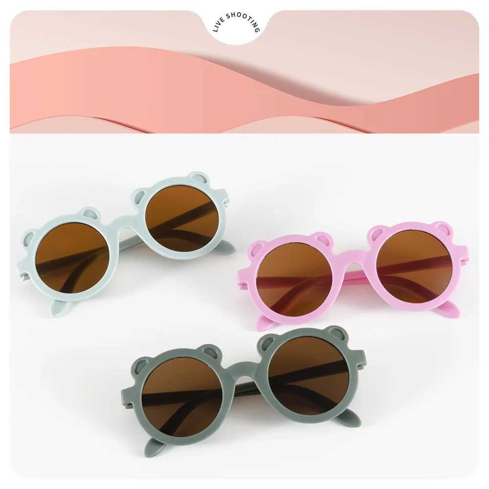 Sunglasses childrens sunglasses trendy sunglasses round frame cartoon frog childrens glasses