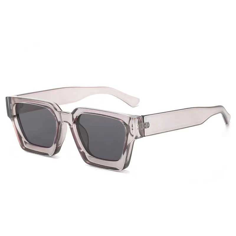 Sunglasses Narrow Glasses Rectangle Frame Personalized Trend Female Ins Style Versatile New Sunglasses Male