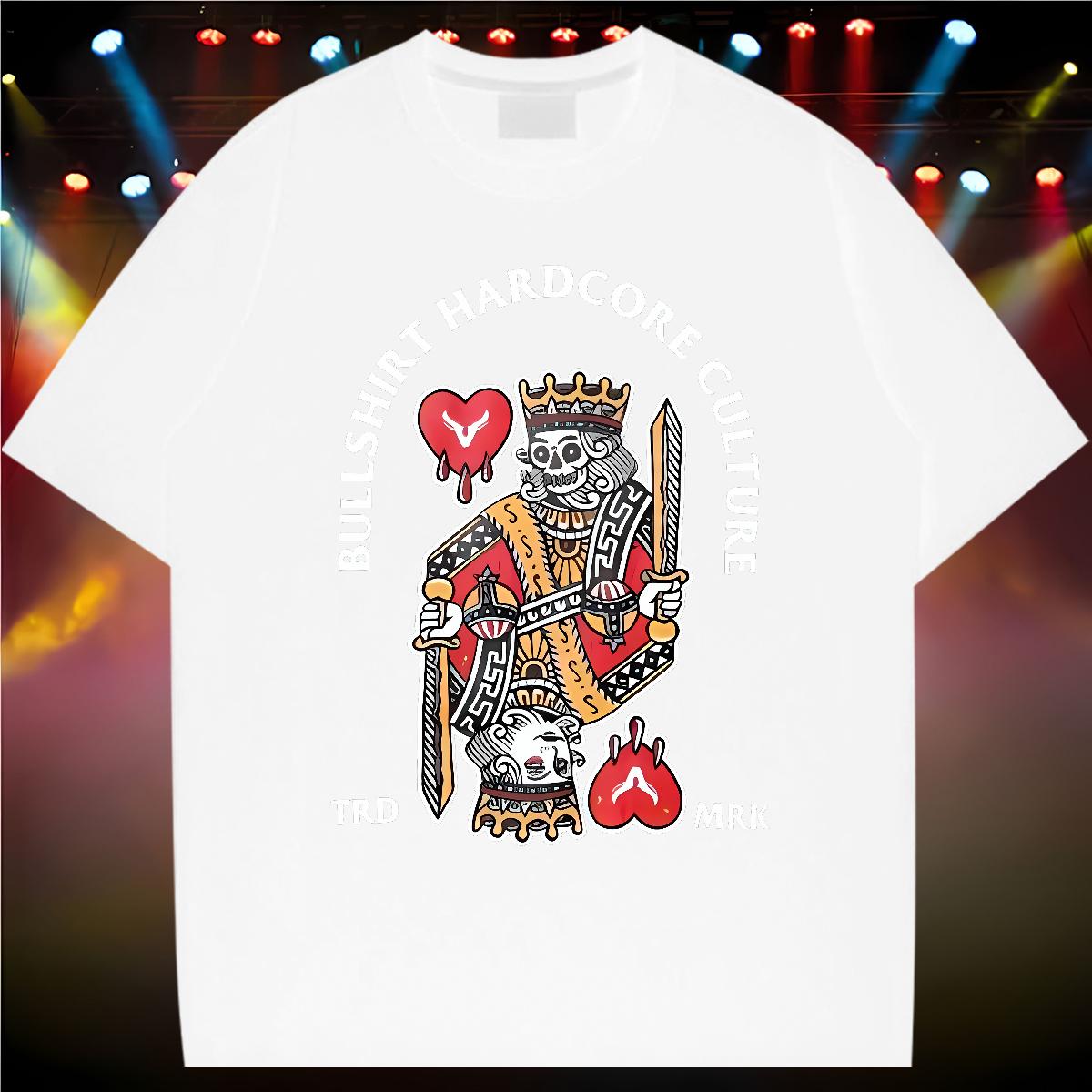 Designer Men Clothes T-Shirt fashion 100% Cotton 230g Breathable Crew Neck Cotton Casual T shirt Anime Stylist Wear