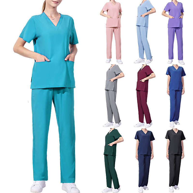 Niaa Hinn Scrubs Set New Arrival Washable Show Thinness Non-ironing Gentle Wind Business Affairs Fashion Linen Temperament Novelty Bifurcated Waist
