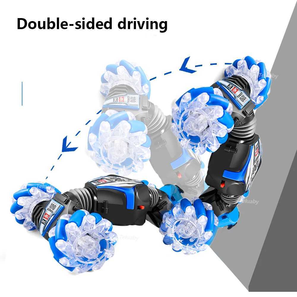 Free shipping Remote Control RC Gesture Sensing Stunt Car Drift Spray High Speed 360 Off Road Cars for Kids Boys Girls Gifts Auto Toys