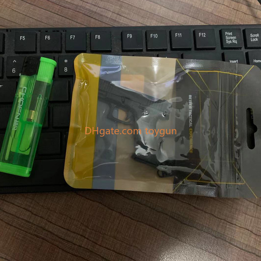 G45 Mini Toy Gun Model Keychain Cannot Shoot Plastic Pistol Model Decoration Boys Birthday Gifts Look Real Movie Collection For Adult Durable Portable