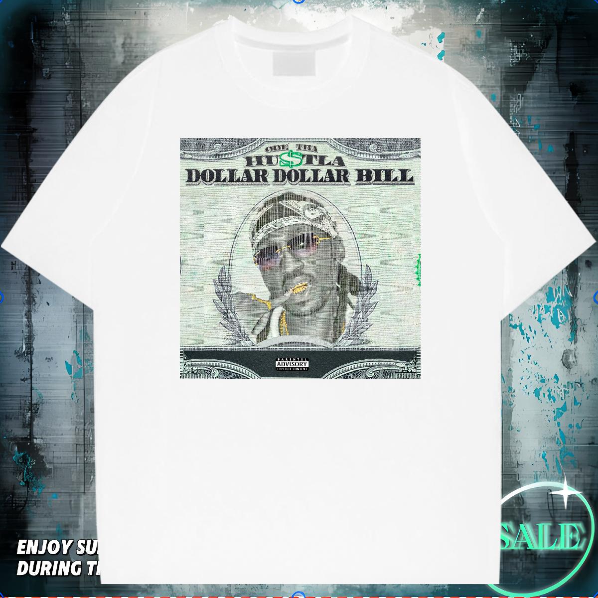 New T Shirt For Man XH 230g Cotton Skull Spring Summer Men Tees Crew Neck Cotton Breathable Loose