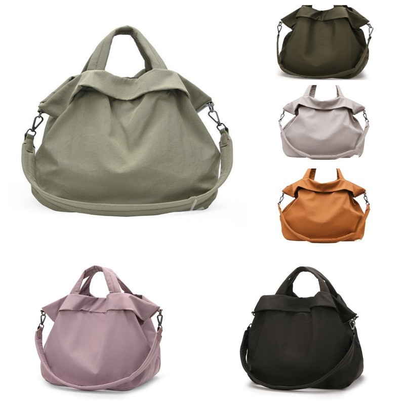 Yoga bag tote bag on my level leisure sports bag shoulder waterproof bag portable large capacity solid color bags 18L
