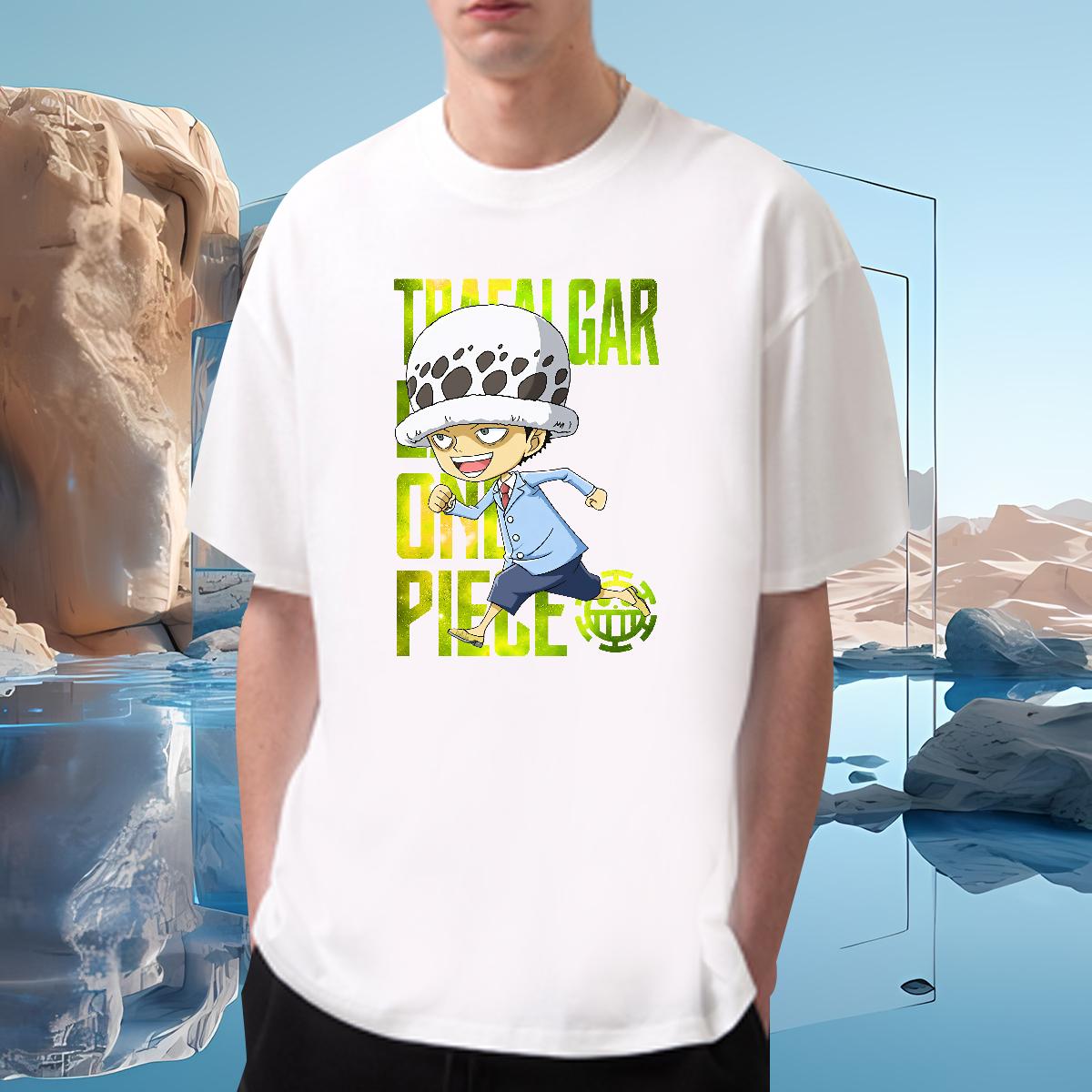 Cool Design Couples T Shirts Mushroom 230g 100% Cotton Breathable Crew Neck Daily Outfit Men T Shirts Cartoon Printing S-4XL Fashion New Tees Shirts