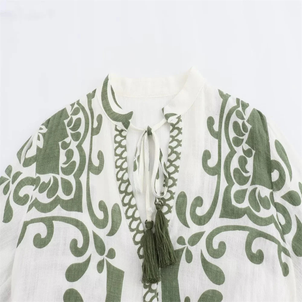 Summer Womens Casual Fashion Slimming Print Holiday Style Mini Dress 240715