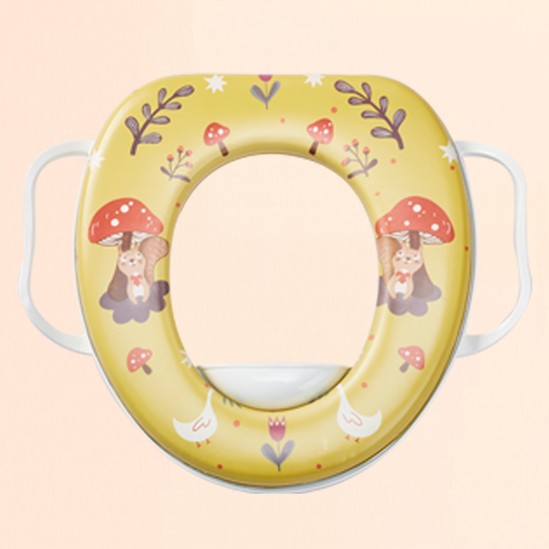 Children's toilet seat,female baby toilet seat cushion, portable auxiliary for infants and young children