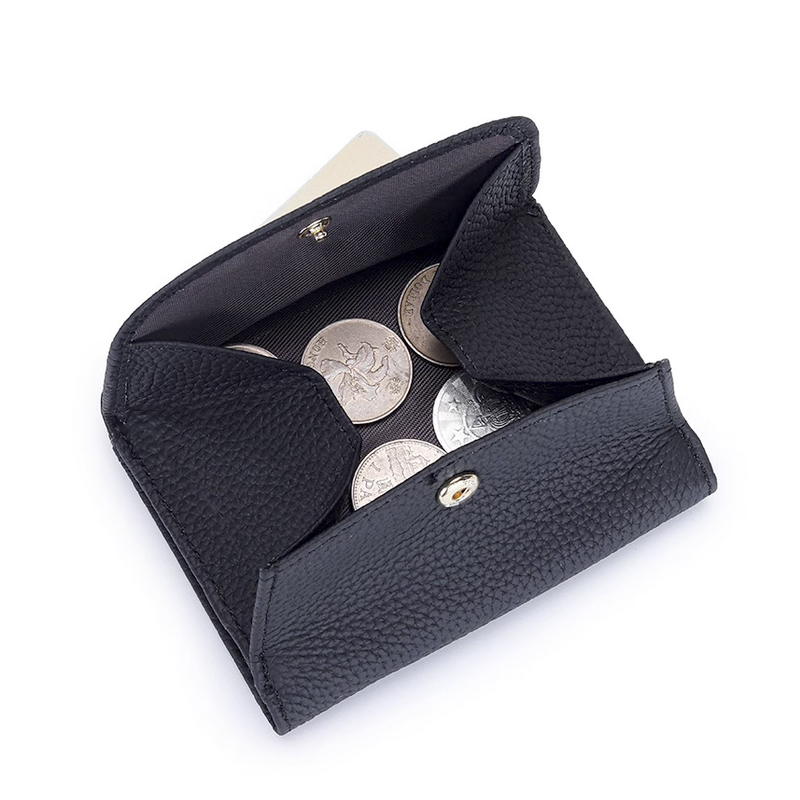 Genuine Leather Women Purses Female Cowhide Wallets Lady Small Coin Pocket Card Holder Mini Money Bag handbags Anti Rfid Wallet