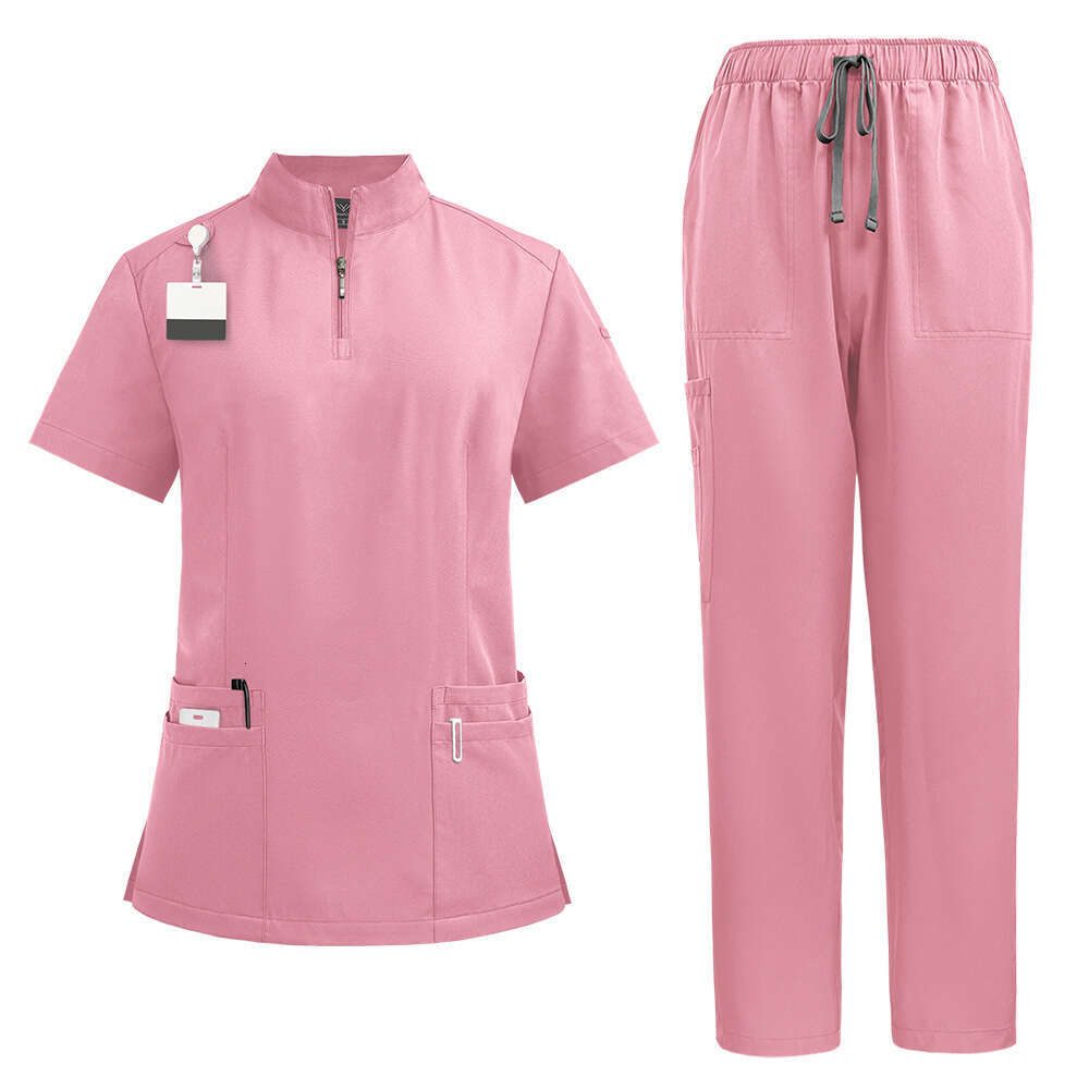 Two Piece Set Women Designer Two Piece Set Women Scrubs Set New Product New Arrival Long Gentle Wind Business Affairs Fashion Linen Waist Short Novelt