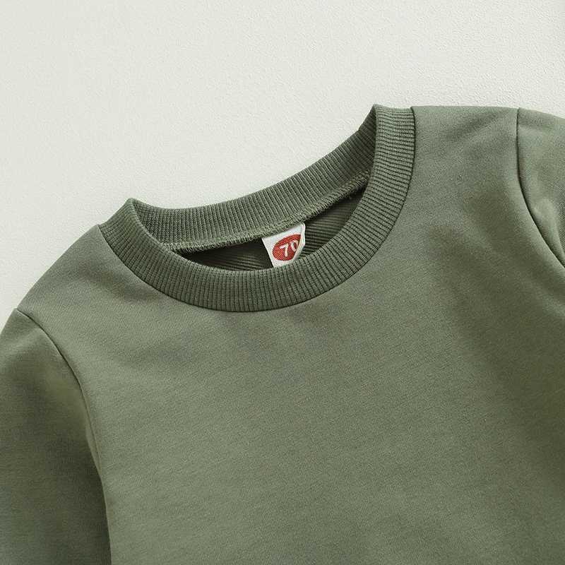 Clothing Sets 2023 Spring Baby Boys Girls Clothes Sets Childrens Suit Kids Long-sleeved Cotton Sweatshirt Pants Suits Clothing Outfit