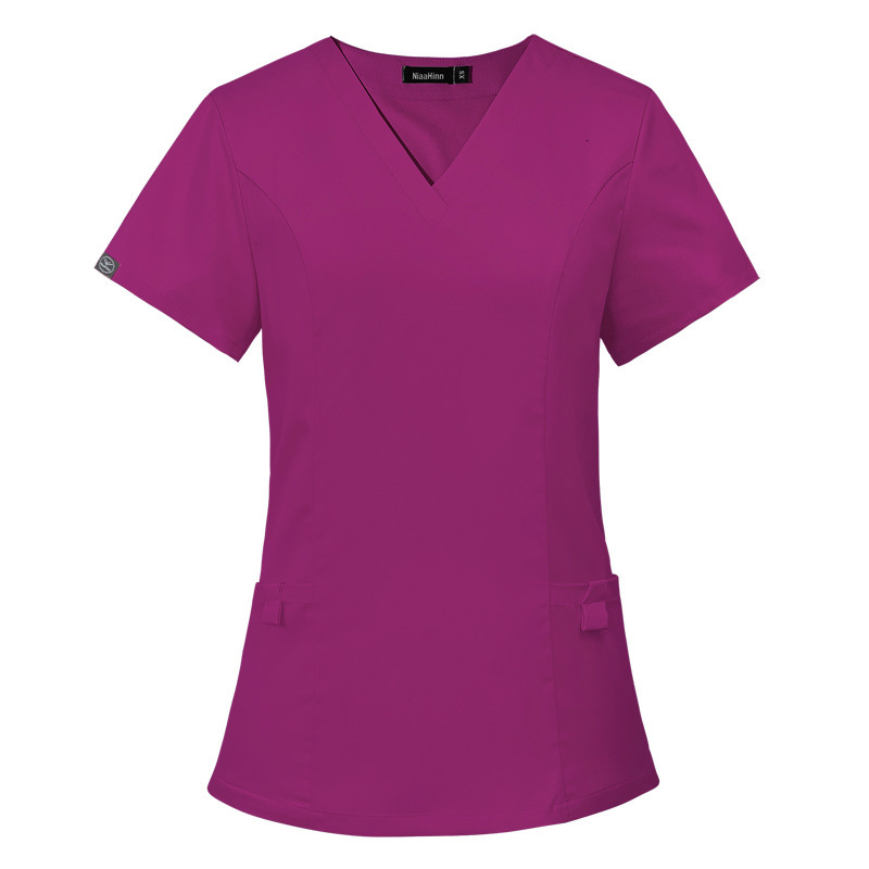 Scrub Set Scrubs for Women Uniform Undefined Designer Two Piece Set Women New Product Washable High Elasticity Leisure Time Fashion Temperament Loose 