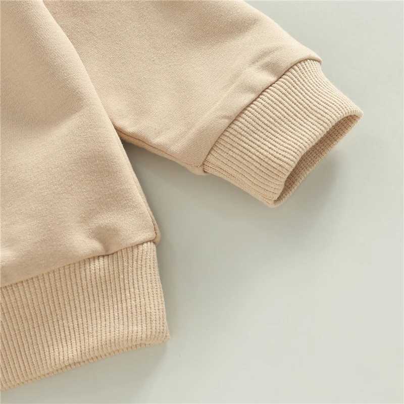Clothing Sets Newborn Baby Boys Clothing Set Long Sleeve Crew Neck Letters Print Sweatshirt with Elastic Waist Sweatpants Fall Outfit