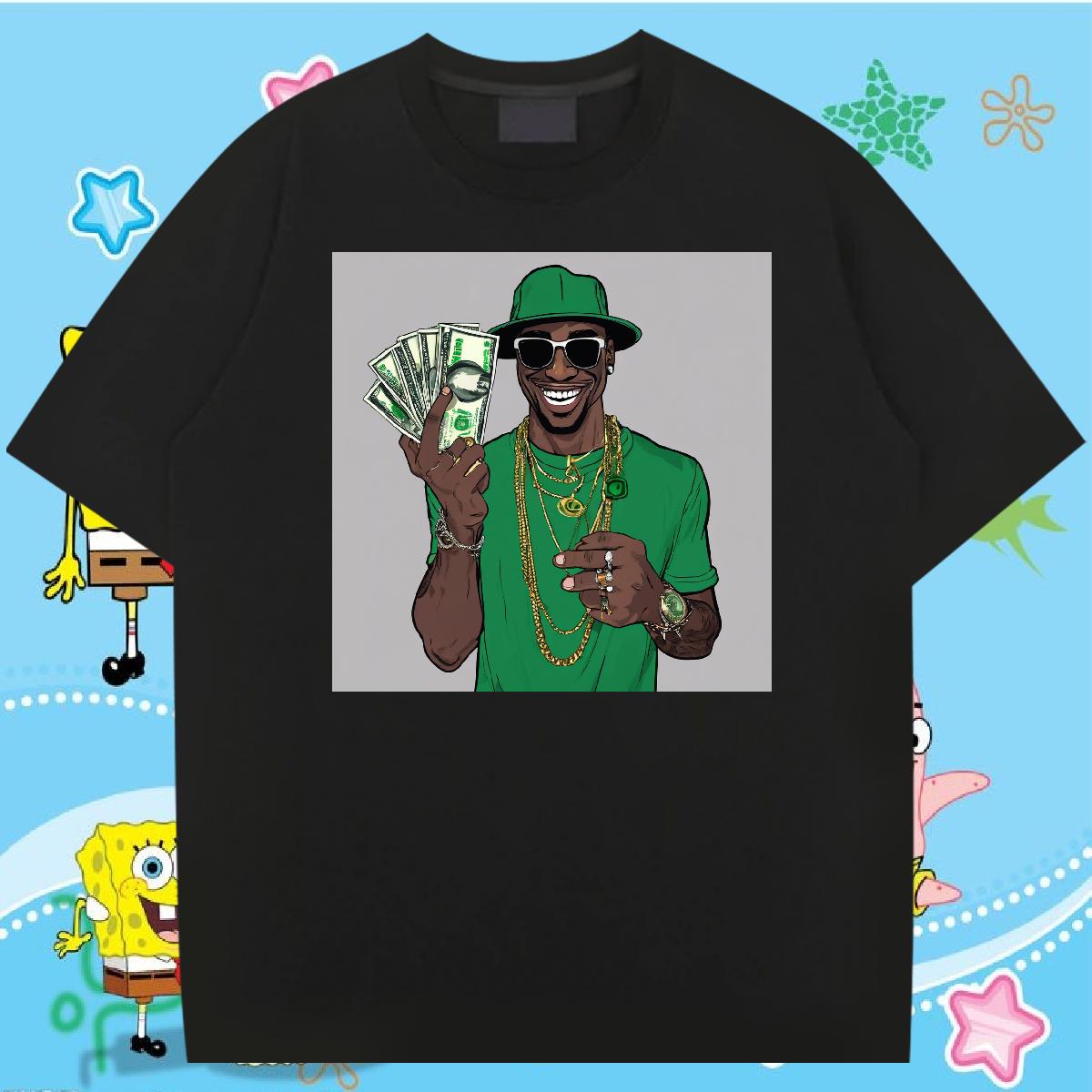 Cool Design Mens T Shirts XH 230g Cotton Casual Short sleeve Cotton Soft Men Tshirts Fashion New DIY Wear