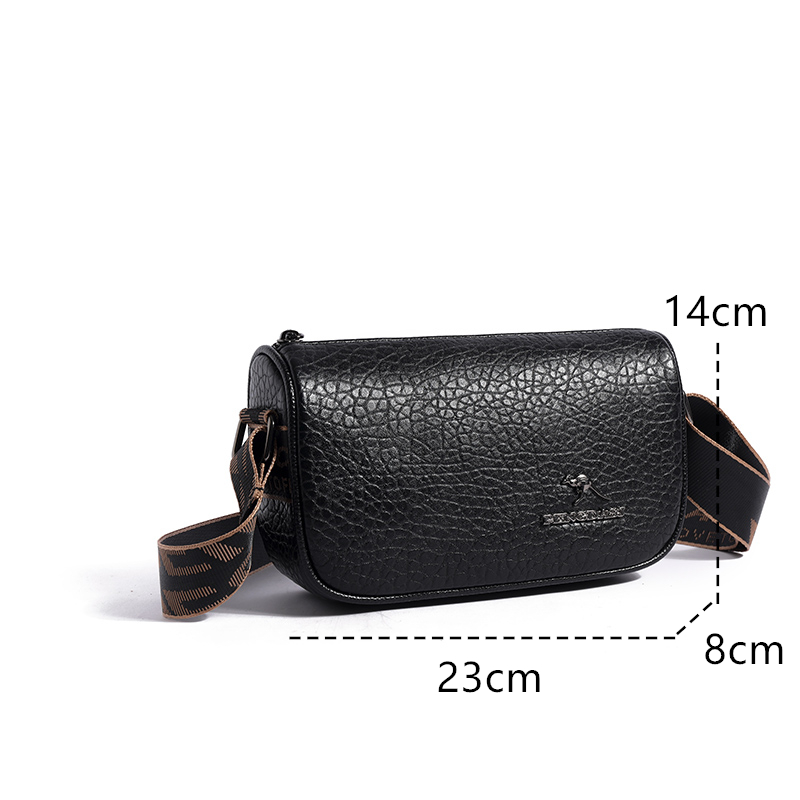 Women Luxury Leather Messenger Bag Trend Handbags Designer Brand Ladies Shoulder Crossbody Bags Small Underarm Tote Female Sac