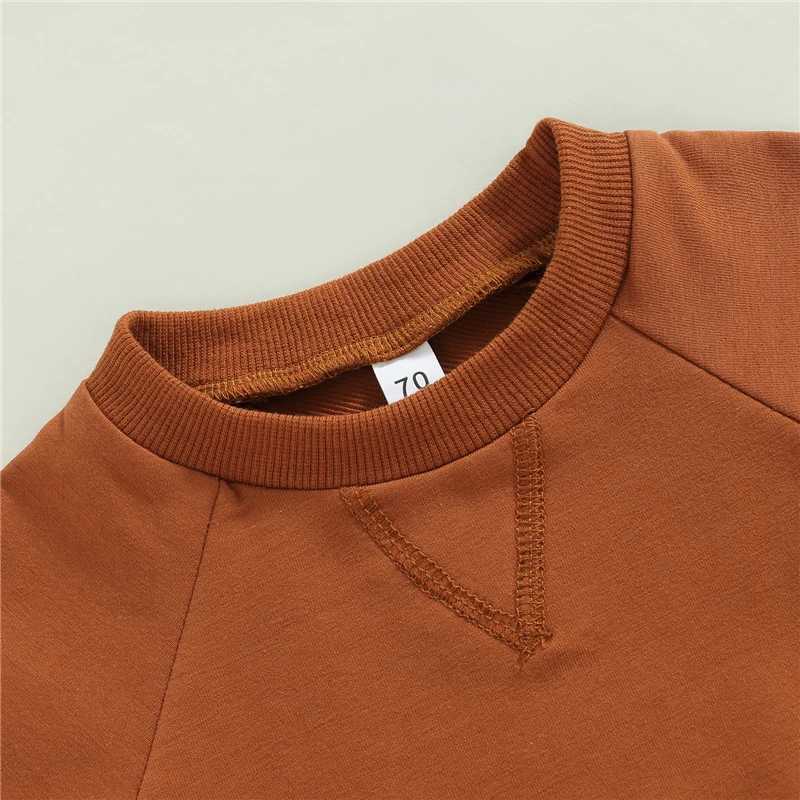 Clothing Sets Fashion Boys Clothing Sets Summer Short Sleeve Cotton Baby Tops + Solid Color Drstring Shorts 2Pcs Casual Outfit Sets