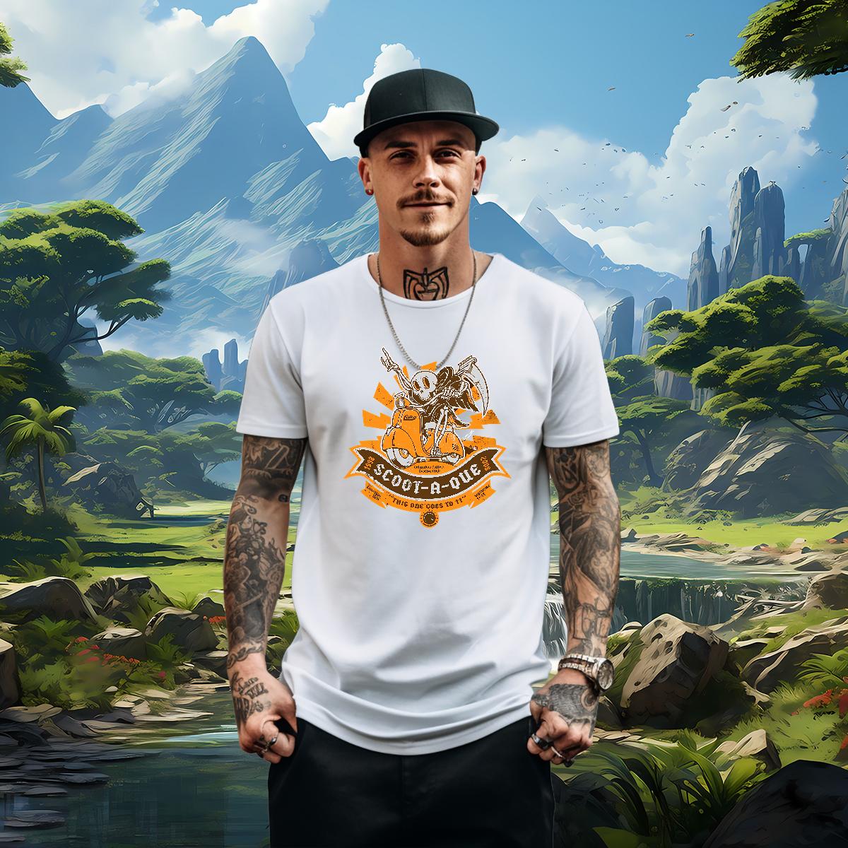 5A T Shirts Men Skeleton 230g 100% Cotton Sport Short Sleeve Cotton O-Neck Couples T Shirts New Customized Print Tees