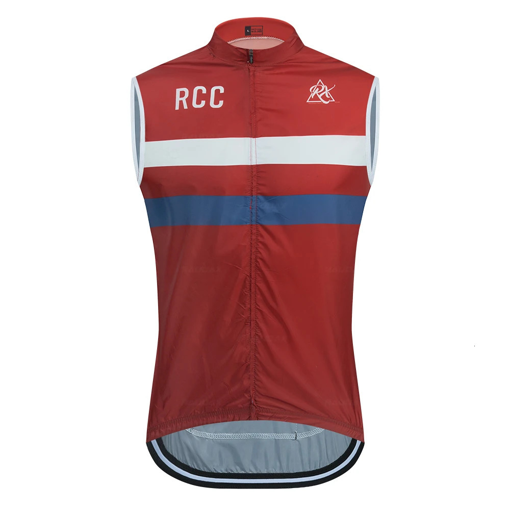 Men Rcc Rx Sleeveless Cycling Vest Mesh Ciclismo Bike Bicycle Undershirt Jersey Windproof Cycling Clothing Gilet Motorcycle Vest 240711