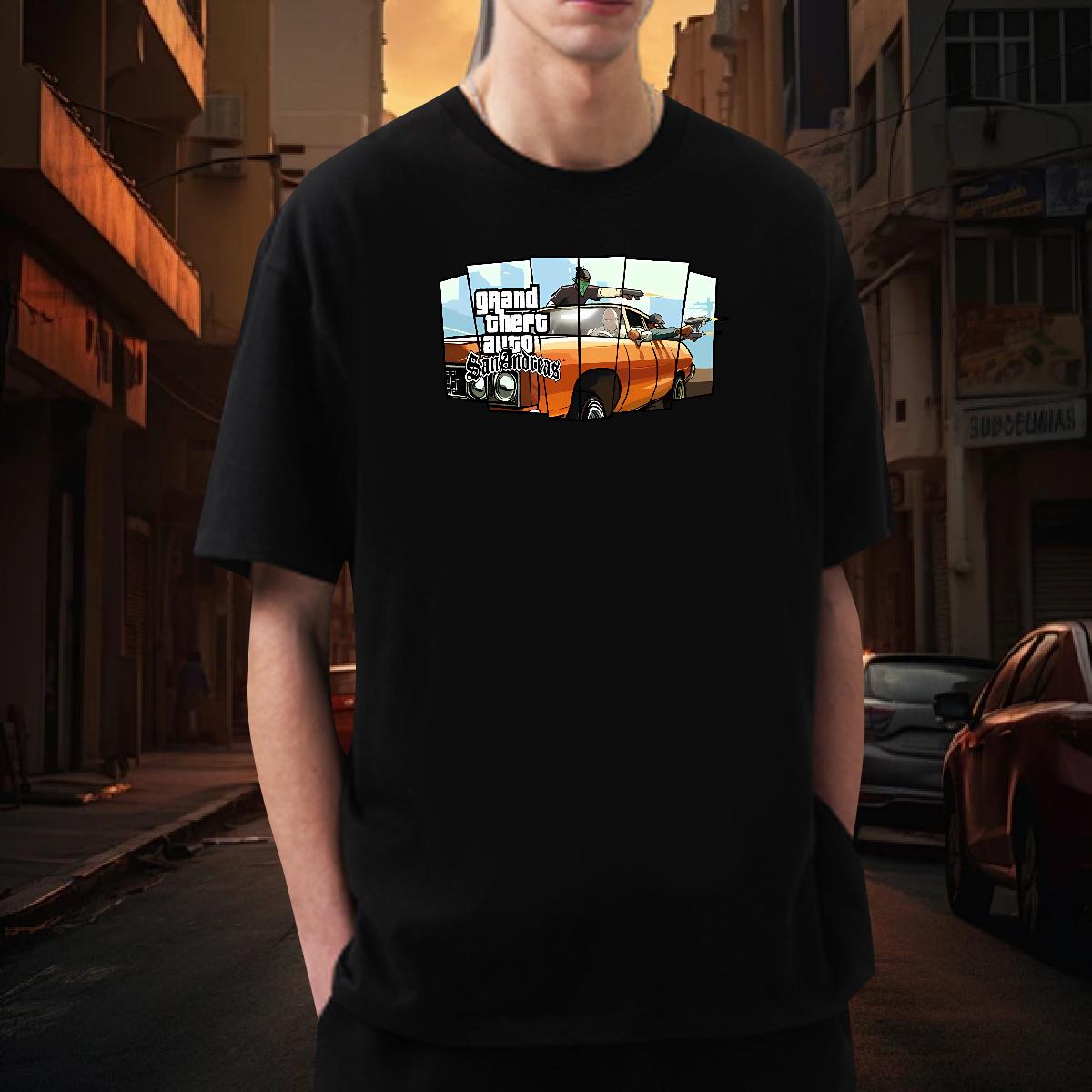 New Designer Men T Shirts racing 100% Cotton 230g Custom Cartoon Mens Tshirts Sports Casual Short Sleeve Cotton O-Neck Loose Tops Tees