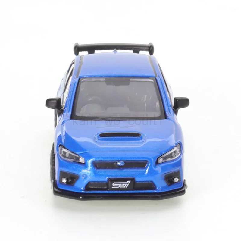 JKM1 64 Subaru WRX STI Blue 1/64 Alloy Die-casting Metal alloy Diecast car model boys toy gift ChristmasM240717