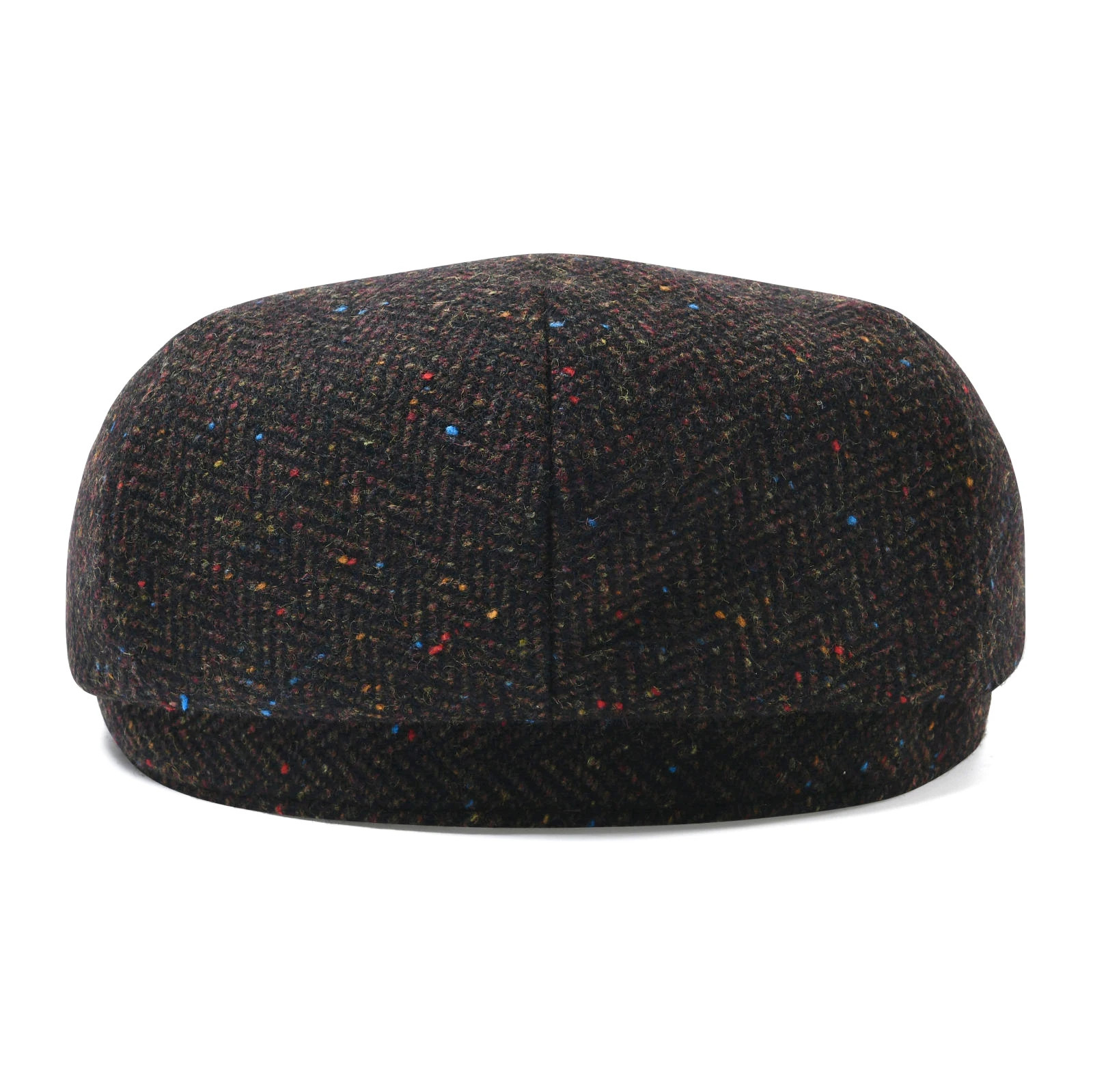 Jangoul Wool Tweed Herringbone Irish Cap Men Women Beret Cabbie Driver Hat sboy Caps Golf Ivy Flat Hats 240716
