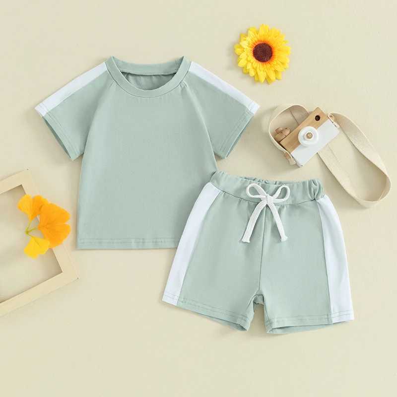 Clothing Sets Summer Baby Clothing Set Casual Baby Girl Clothes Set Kids Short Sleeve Sports Set Tshirt Shorts Infant Baby boy Clothes suits